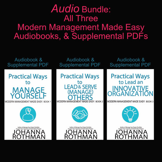 Modern Management Made Easy audiobook bundle
